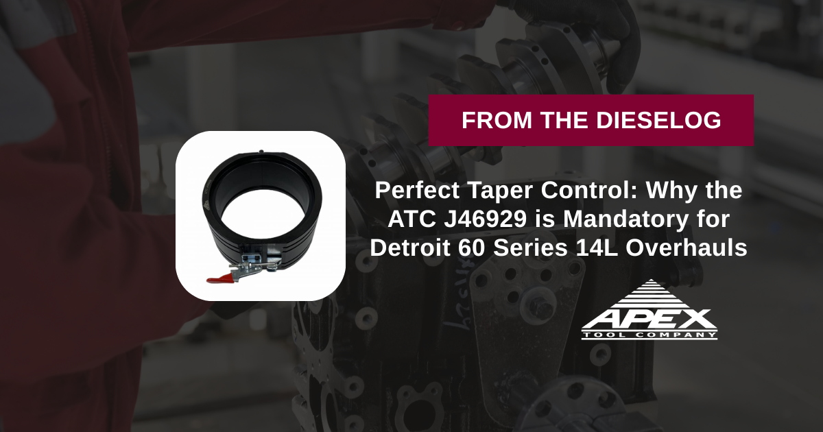 ATC J46929 Detroit Diesel 60 Series 14L EGR Piston Ring Compressor Tool